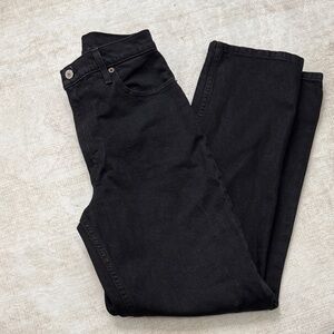Abercrombie & Fitch Charcoal Ultra High Rise Jeans